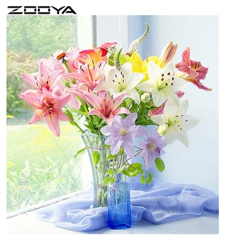 ZOOYA Diamond Painting Full Diamond Embroidery Flowers Bouquet Mosaic Pattern Rhinestones Decor Set Needlework DIY Decor RF755
ZOOYA Diamond Painting Full Diamond Embroidery Flowers Bouquet Mosaic Pattern Rhinestones Decor Set Needlework DIY Decor RF755