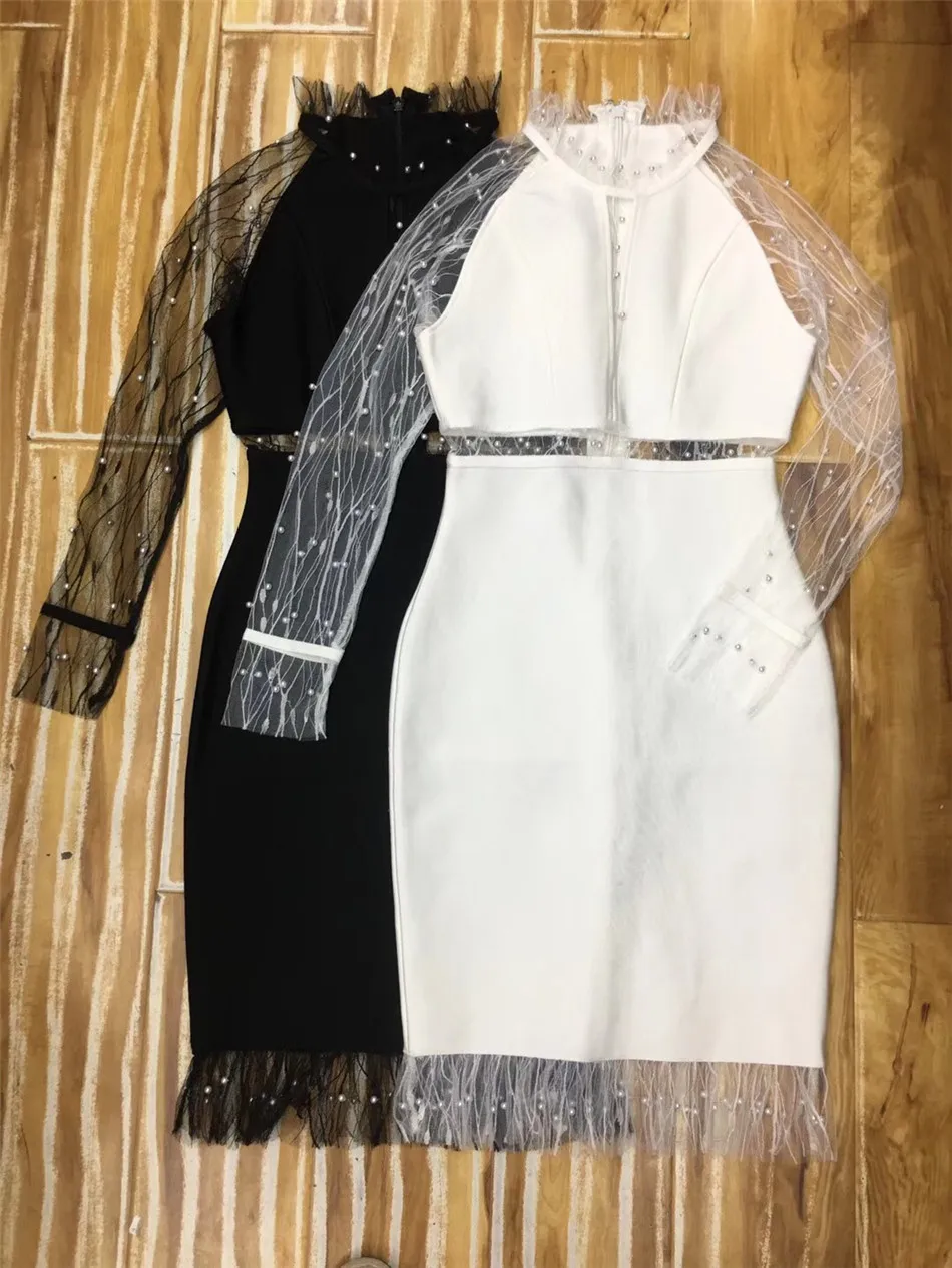 2018 autumn new Elastic bandage dress tight nightclub socialite birthday party fashion sexy package hip leisure nets yarn beads
2018 autumn new Elastic bandage dress tight nightclub socialite birthday party fashion sexy package hip leisure nets yarn beads