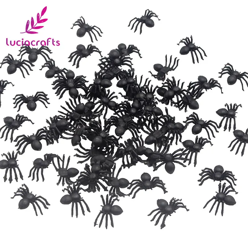 Lucia crafts 50pcs Plastic Fake Black Spiders Trick Toy For Halloween Haunted House Realistic Prop Decorations H0355
Lucia crafts 50pcs Plastic Fake Black Spiders Trick Toy For Halloween Haunted House Realistic Prop Decorations H0355