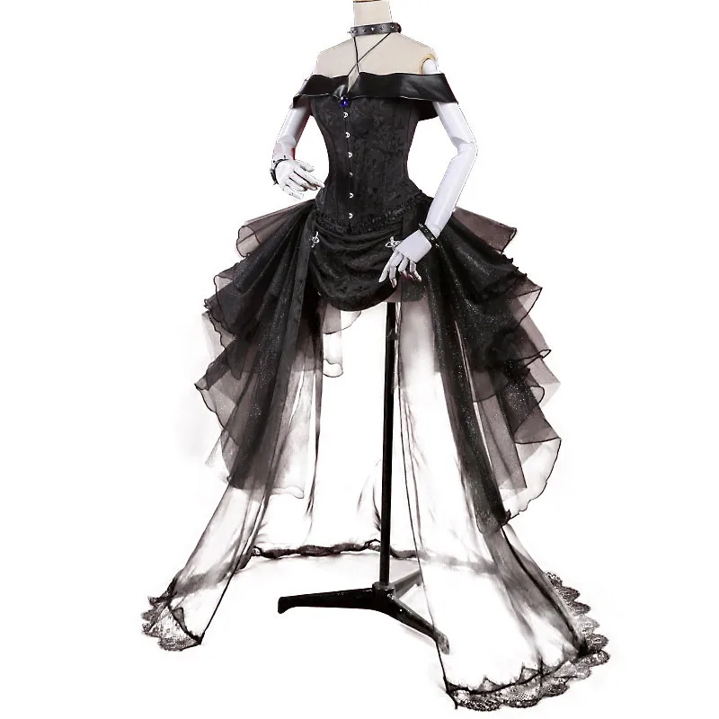 Games Super Mario Brothers Boosette Dresses Cosplay Costumes Princess Black Evening Dress Wigs Hair For Women Girls Carnival
Games Super Mario Brothers Boosette Dresses Cosplay Costumes Princess Black Evening Dress Wigs Hair For Women Girls Carnival