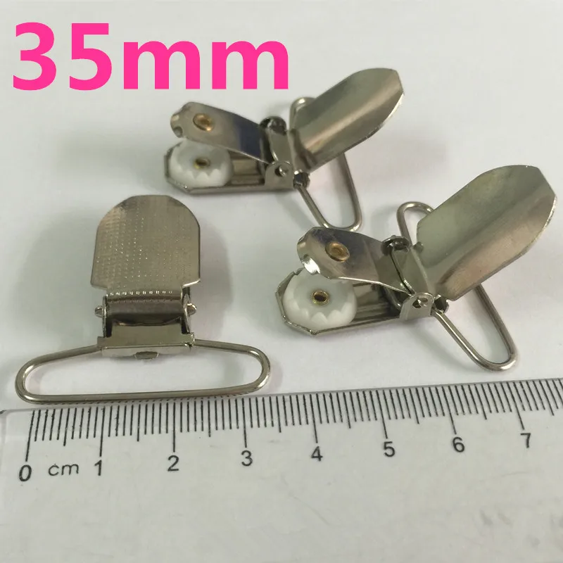 10pcs/lot 35MM Pitted Face Metal Suspender Paci Pacifier Clips RibbonLead Free Suspender Paci Pacifier Clips Ribbon Craft Sewing
10pcs/lot 35MM Pitted Face Metal Suspender Paci Pacifier Clips RibbonLead Free Suspender Paci Pacifier Clips Ribbon Craft Sewing