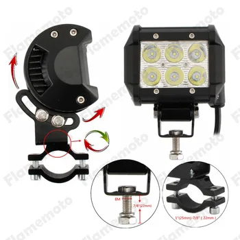 18W Bike Car LED Driving Spot Spotlight Light Adjustable For Triumph Daytona 675 ATV Honda Yamaha Suzuki Kawasaki Universal
18W Bike Car LED Driving Spot Spotlight Light Adjustable For Triumph Daytona 675 ATV Honda Yamaha Suzuki Kawasaki Universal