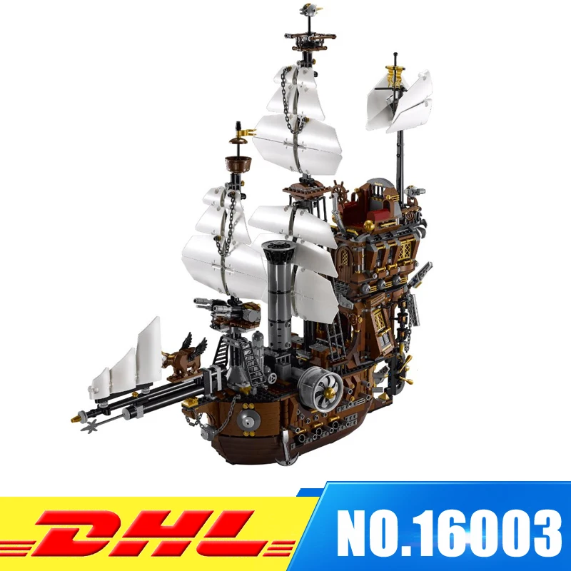 Fit For 70810 DHL LEPIN 16002 Pirate Ship Metal Beard's Sea Cow Model Building Kits Blocks Bricks Toys
Fit For 70810 DHL LEPIN 16002 Pirate Ship Metal Beard's Sea Cow Model Building Kits Blocks Bricks Toys