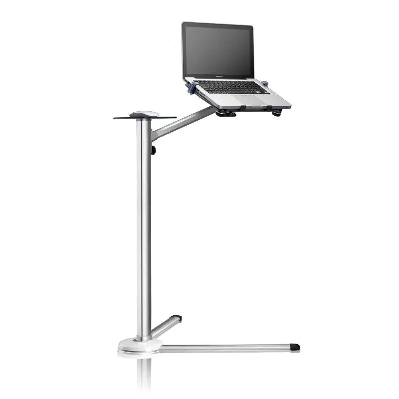 UP-7 Height Adjustable Laptop Floor Stand Aluminum Alloy Lazy People Bed Rotation Holder with Mouse Tray for MacBook 10-17 inch
UP-7 Height Adjustable Laptop Floor Stand Aluminum Alloy Lazy People Bed Rotation Holder with Mouse Tray for MacBook 10-17 inch