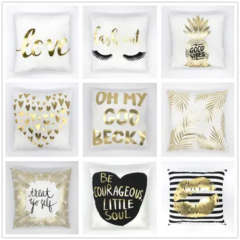 Super Soft Short Plush Cushion Cover Hot Stamping Letter Heart Queen King Print Decorative Pillowcase for Sofa Home Decor 45x45
Super Soft Short Plush Cushion Cover Hot Stamping Letter Heart Queen King Print Decorative Pillowcase for Sofa Home Decor 45x45