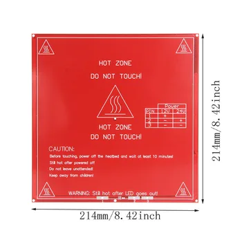 High Quality Details about 3D Printer PCB Heated MK2B Board 12/24 Dual Power Hot Plate Module 214x214mm DN001
High Quality Details about 3D Printer PCB Heated MK2B Board 12/24 Dual Power Hot Plate Module 214x214mm DN001