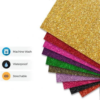 Iron on Glitter Transfer Vinyl HTV for T-Shirts 50cm x 3m vinyls use with craft cutting machine heat transfer easy to weed film
Iron on Glitter Transfer Vinyl HTV for T-Shirts 50cm x 3m vinyls use with craft cutting machine heat transfer easy to weed film