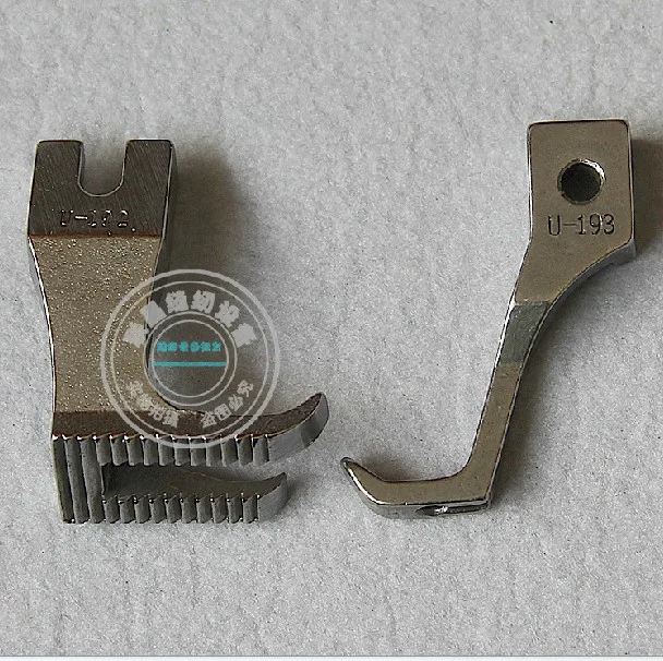 DY synchronous car presser foot Thick leather presser foot Non-trace without teeth flat bottom presser foot U192 U193
DY synchronous car presser foot Thick leather presser foot Non-trace without teeth flat bottom presser foot U192 U193