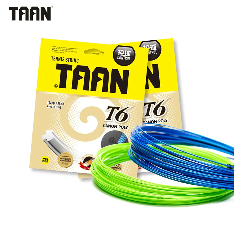 Original TAAN Brand Polyester Tennis String 12m Professional Tennis Racket Line High Flexibility Power Ball-Controlling TT8800
Original TAAN Brand Polyester Tennis String 12m Professional Tennis Racket Line High Flexibility Power Ball-Controlling TT8800