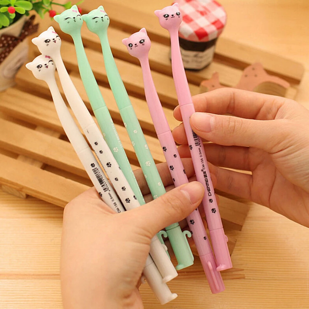 Kawaii Kitten Cat Footprints Black Gel Ink Roller Ball Point Pen School Supplies Color Random 4 Pcs/lot Wholesale
Kawaii Kitten Cat Footprints Black Gel Ink Roller Ball Point Pen School Supplies Color Random 4 Pcs/lot Wholesale