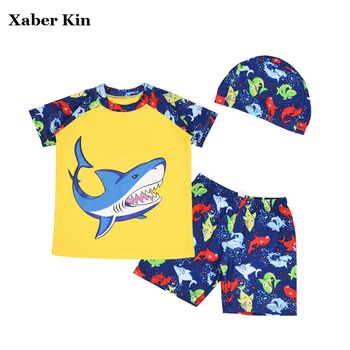 3pcs/set Boys Swimming Suits New 2017 Beachwear Swimsuit For Kids Boys Swim Caps Shirts Pants Boys Swimsuit G5-K364
3pcs/set Boys Swimming Suits New 2017 Beachwear Swimsuit For Kids Boys Swim Caps Shirts Pants Boys Swimsuit G5-K364