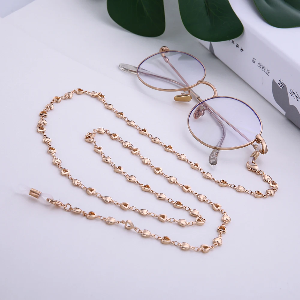 Dawapara New Fashion Glasses Chain In Women's Eyewear Accessories Rose Gold Hear Glass Chain For Women Jewelry
Dawapara New Fashion Glasses Chain In Women's Eyewear Accessories Rose Gold Hear Glass Chain For Women Jewelry