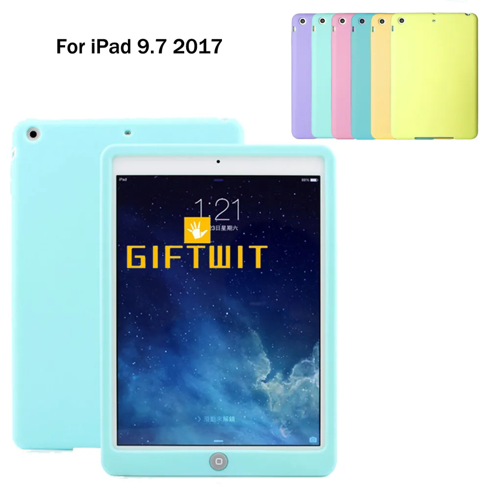 Case For iPad 9.7 inch 2017 & 2018 Funda, Cute Bean Soft Jelly Sweet Silicone Rubber Smart Children Protective Tablet Cover Case
Case For iPad 9.7 inch 2017 & 2018 Funda, Cute Bean Soft Jelly Sweet Silicone Rubber Smart Children Protective Tablet Cover Case
