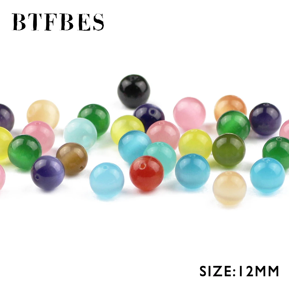 BTFBES 12mm Natural Stone Beads 30pcs Cat's eye Stone Pendan Accessories Round Glass Loose beads for Jewelry Bracelet Making DIY
BTFBES 12mm Natural Stone Beads 30pcs Cat's eye Stone Pendan Accessories Round Glass Loose beads for Jewelry Bracelet Making DIY