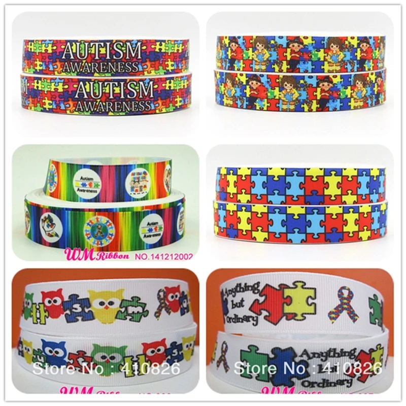 Q&N ribbon 7/8inch 22mm peace health autism awareness printed grosgrain ribbon 50yds/roll free shipping for hair bow headband
Q&N ribbon 7/8inch 22mm peace health autism awareness printed grosgrain ribbon 50yds/roll free shipping for hair bow headband