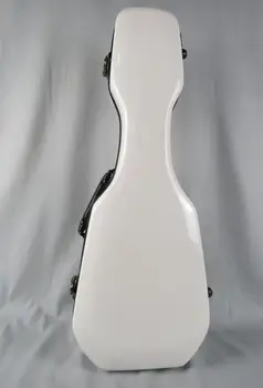 Nice beautiful white strong glass fiber hard Ukulele case 22"
Nice beautiful white strong glass fiber hard Ukulele case 22"