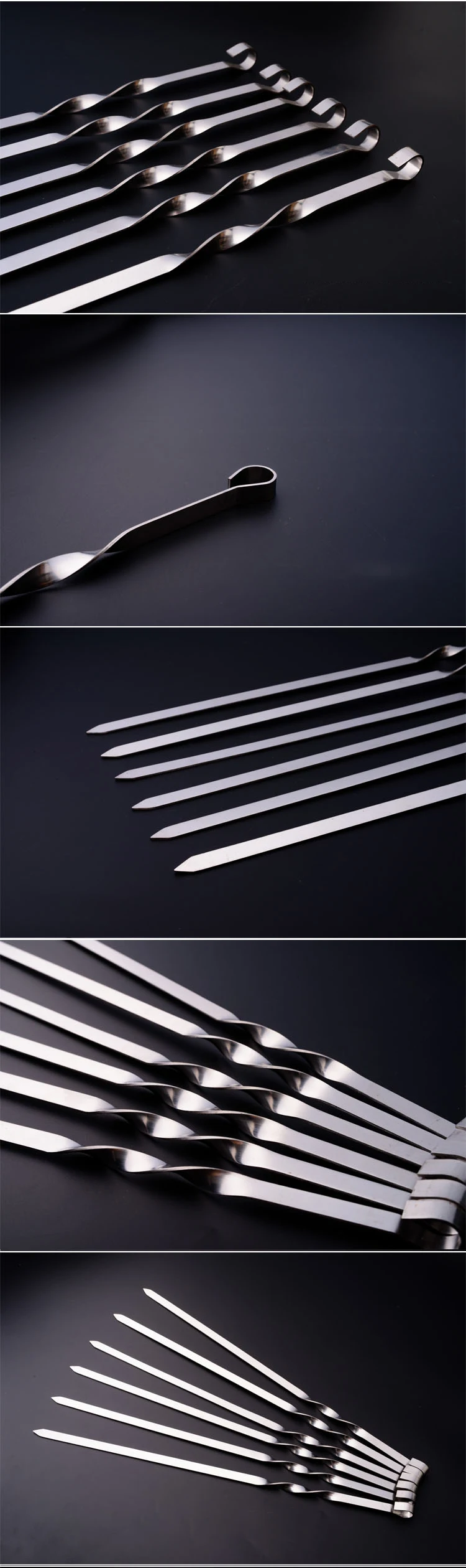 bbq tools skewers detail