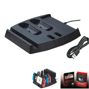 Multifunctional Charger Stand Charging Dock for Nintendo Switch Console Joy-con for Switch Pro Controller NS Stand Holder
Multifunctional Charger Stand Charging Dock for Nintendo Switch Console Joy-con for Switch Pro Controller NS Stand Holder