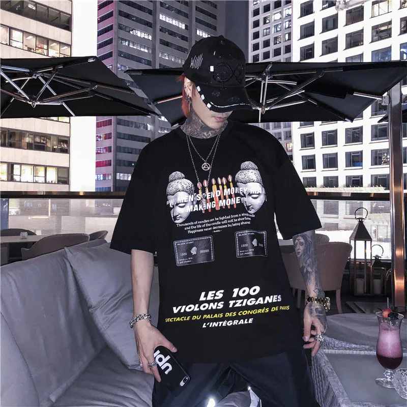 2019 Men Cotton T-Shirt Hip Hop T Shirts Harajuku Japanese Tshirt Streetwear Summer Tops Tees
2019 Men Cotton T-Shirt Hip Hop T Shirts Harajuku Japanese Tshirt Streetwear Summer Tops Tees