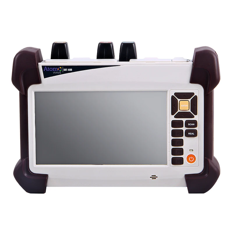 new OTDR STO-A80-D5-SM 1310/1550nm 33/35dB 160km Touch Screen Optical Time Domain Reflectometer Integrated VFL English Version
new OTDR STO-A80-D5-SM 1310/1550nm 33/35dB 160km Touch Screen Optical Time Domain Reflectometer Integrated VFL English Version