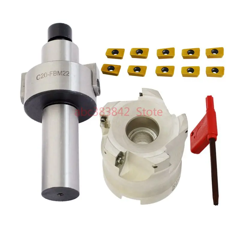 1set C20 FMB22 Shank + BAP300R 50 22 5T Face Milling CNC Cutter + 10pcs APMT1135 Inserts For Power Tool
1set C20 FMB22 Shank + BAP300R 50 22 5T Face Milling CNC Cutter + 10pcs APMT1135 Inserts For Power Tool