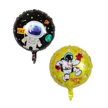 50pcs party Astronaut foil Balloons Robot Aluminum helium Balloon theme Birthday Party Decoration Kids Boys Toys Ball Supplies
50pcs party Astronaut foil Balloons Robot Aluminum helium Balloon theme Birthday Party Decoration Kids Boys Toys Ball Supplies