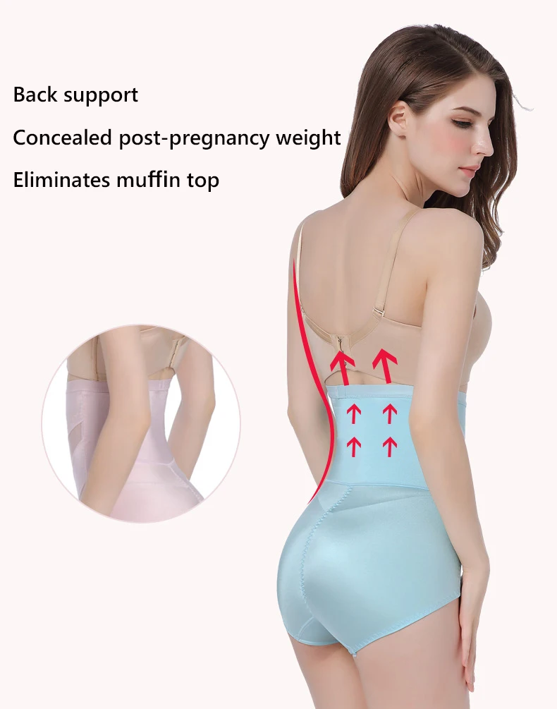 Waist Trainer Shapewear Women's Panties Shaper Butt Lifter Slimming Belt Modeling Strap Body Shaper Sexy Lingerie Control Pants (15)