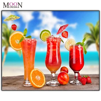 MOONCRESIN Diy Diamond Painting Cross Stitch Lemon Juice Strawberry Ice Cubes Diamond Embroidery Full Round Diamond Mosaic Gifts
MOONCRESIN Diy Diamond Painting Cross Stitch Lemon Juice Strawberry Ice Cubes Diamond Embroidery Full Round Diamond Mosaic Gifts