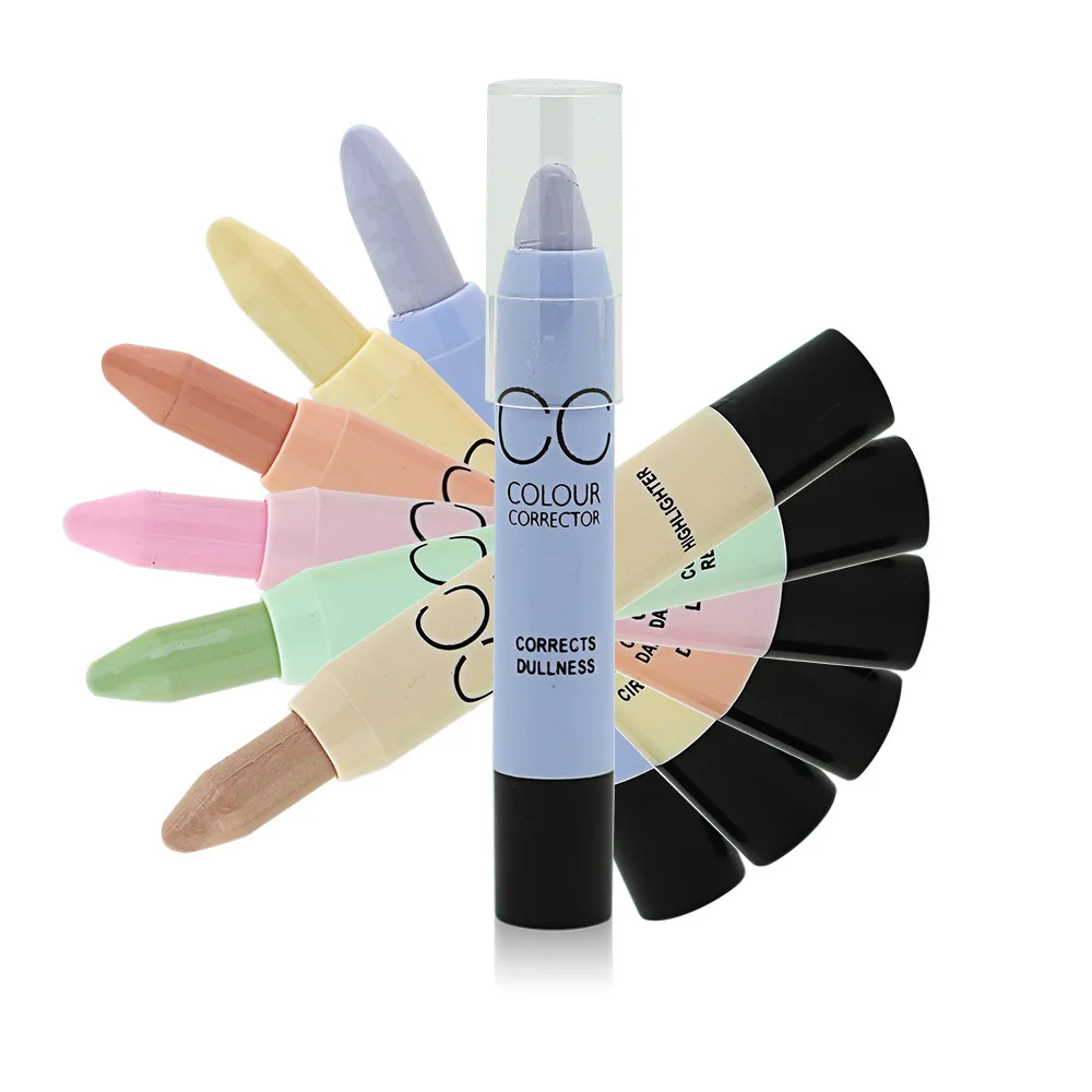 Face Makeup CC Color Corrector Blemish Concealer Cream Base Palette Pen Pencil Stick By Menow Cosmetic 6 Colors Hot
Face Makeup CC Color Corrector Blemish Concealer Cream Base Palette Pen Pencil Stick By Menow Cosmetic 6 Colors Hot