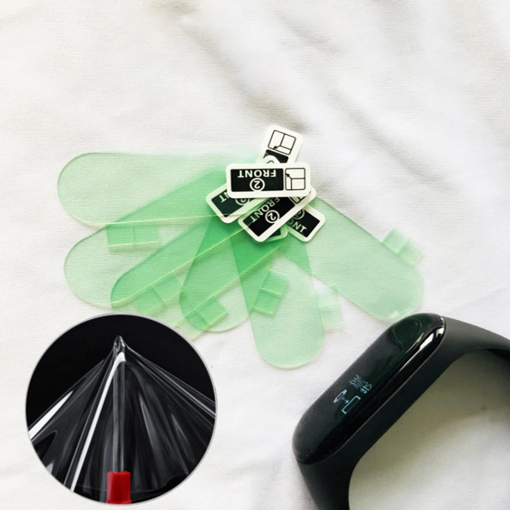10Pcs Replacement For Mi Band 3 Protective Film Anti Scratch Anti Fingerprints 3D HD TPU Screen Protector
10Pcs Replacement For Mi Band 3 Protective Film Anti Scratch Anti Fingerprints 3D HD TPU Screen Protector