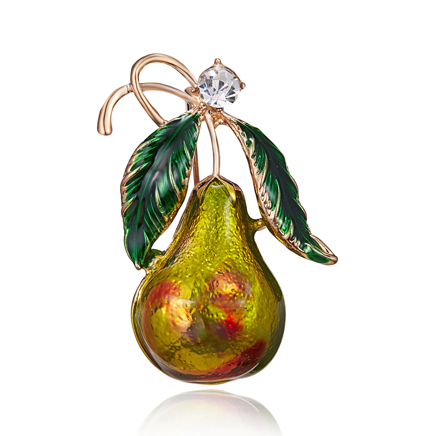 Rinhoo Cute Green Leaves Yellow Gourd Pear Brooches For Women Men Kids Clothes Accessories Enamel Suit Scarf Shoulder Clips Pin
Rinhoo Cute Green Leaves Yellow Gourd Pear Brooches For Women Men Kids Clothes Accessories Enamel Suit Scarf Shoulder Clips Pin