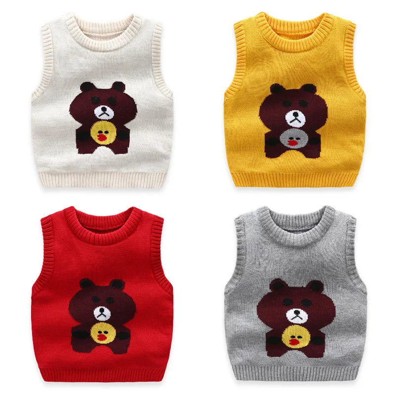 baby children knitted vest sweaters waistcoats 2019 winter cotton casual o-neck pullovers boys and girls clothes vests chandails
baby children knitted vest sweaters waistcoats 2019 winter cotton casual o-neck pullovers boys and girls clothes vests chandails