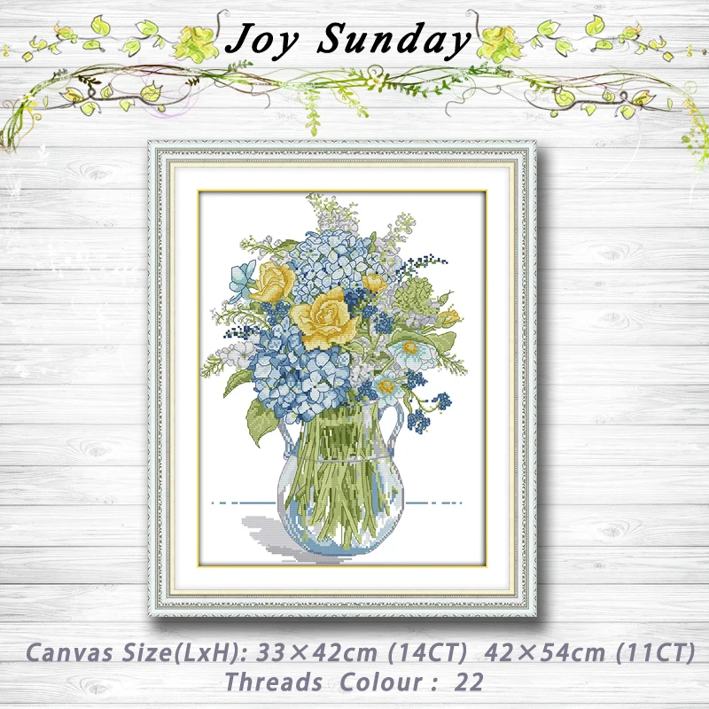 blue flowers vase beautiful painting dmc 14CT 11CT counted cross stitch kits embroidery set Needlework Set chinese cross stitch
blue flowers vase beautiful painting dmc 14CT 11CT counted cross stitch kits embroidery set Needlework Set chinese cross stitch