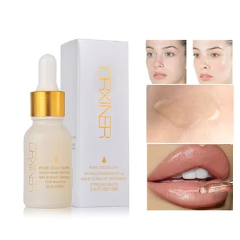 24k Gold Liquid Face Lip Serum Moisturizing Oil Control Beauty Skin Care Essence Oil
24k Gold Liquid Face Lip Serum Moisturizing Oil Control Beauty Skin Care Essence Oil