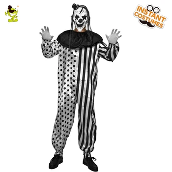 Adult Men's Horror Killer Clown Costumes Mask With Halloween Costume Party Clown Jumpsuit Cosplay Killer Clown Costumes
Adult Men's Horror Killer Clown Costumes Mask With Halloween Costume Party Clown Jumpsuit Cosplay Killer Clown Costumes