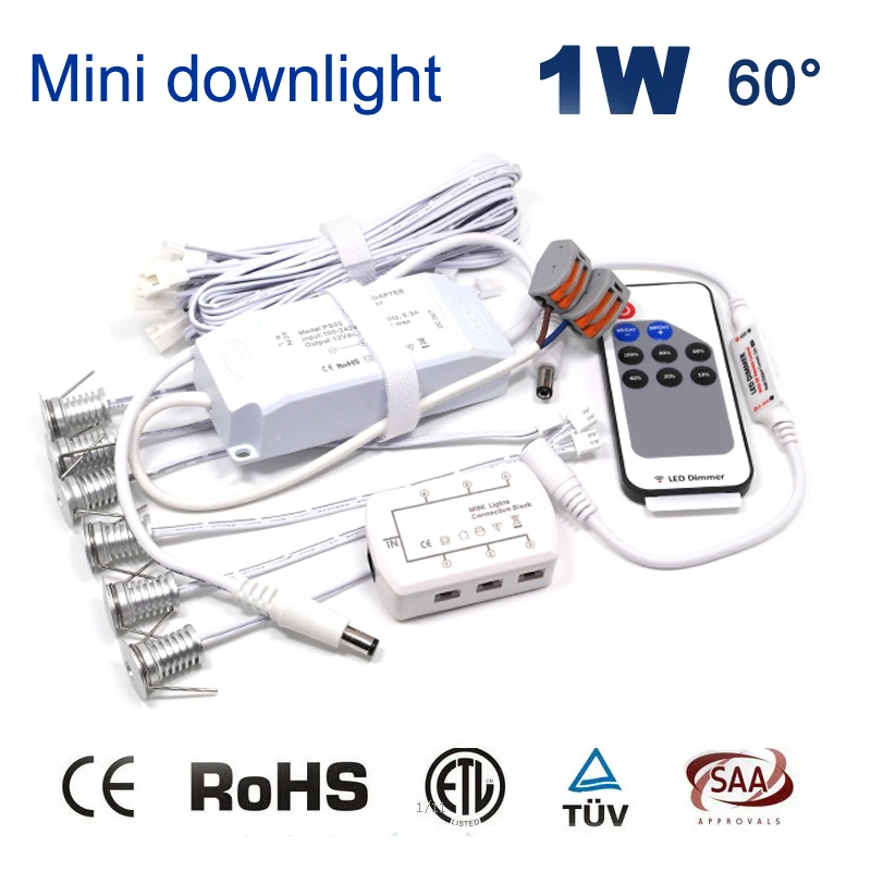 1W 13mm Dimmable Mini LED Ceiling Lamp With Transformer and Romote Controller Lighting Home Hotel Dining Kitchen Cabinet Spot
1W 13mm Dimmable Mini LED Ceiling Lamp With Transformer and Romote Controller Lighting Home Hotel Dining Kitchen Cabinet Spot