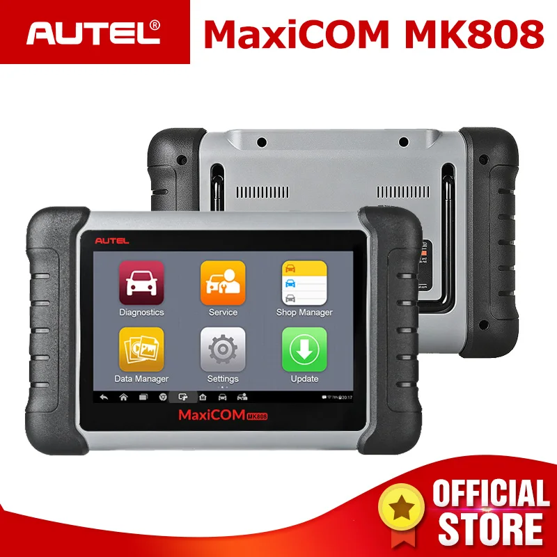 Autel MaxiCOM MK808 OBD2 Scanner Diagnostic Scan Tool All System Diagnosis Service Functions Code Reader MD802+MaxiCheck Pro
Autel MaxiCOM MK808 OBD2 Scanner Diagnostic Scan Tool All System Diagnosis Service Functions Code Reader MD802+MaxiCheck Pro