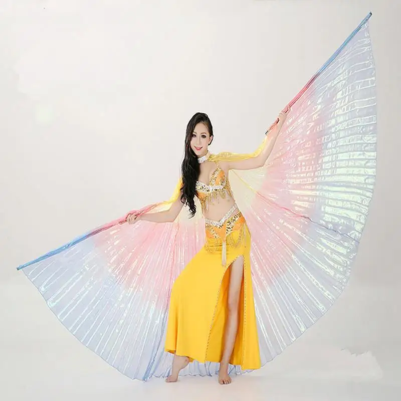 2018 Brand New Rainbow Belly Dance Isis Wings Belly Dancing Costume Wing on Sale
2018 Brand New Rainbow Belly Dance Isis Wings Belly Dancing Costume Wing on Sale