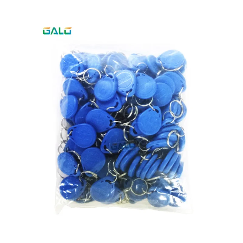 100Pcs/lot 125khz RFID EM4100 TK4100 Key Fobs Token Tags Keyfobs Keychain ID Card Read Only Access Control RFID Card
100Pcs/lot 125khz RFID EM4100 TK4100 Key Fobs Token Tags Keyfobs Keychain ID Card Read Only Access Control RFID Card
