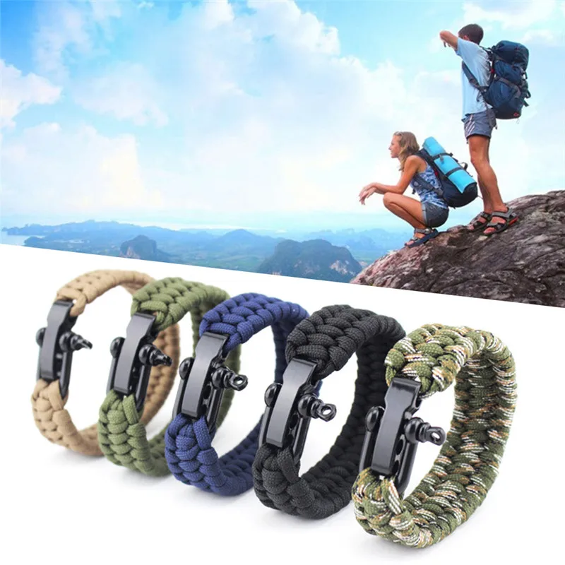 1PC Outdoor Camping Rescue Wristband Survival Parachute Cord Braided Rope Adjustable Emergency Bracelet Comfortably
1PC Outdoor Camping Rescue Wristband Survival Parachute Cord Braided Rope Adjustable Emergency Bracelet Comfortably