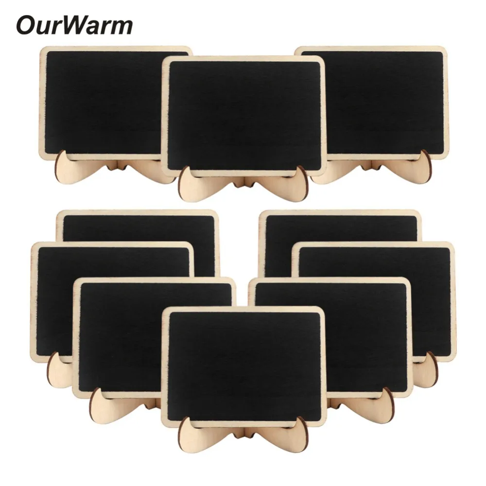 OurWarm 10Pcs Wooden Chalkboard Sign 10*7.5cm Wedding Table Numbers Message Boards Clips Name Place Cards Wedding Party Supplies
OurWarm 10Pcs Wooden Chalkboard Sign 10*7.5cm Wedding Table Numbers Message Boards Clips Name Place Cards Wedding Party Supplies