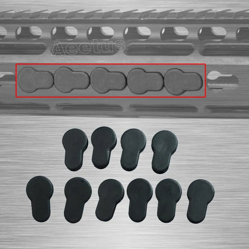10PCS(1Lot) Rifle KeyMod Rail Rubber Insert Protector Plug Covers for Freefloat KeyMod Rail RPR Black/Tan Hunting Accessories
10PCS(1Lot) Rifle KeyMod Rail Rubber Insert Protector Plug Covers for Freefloat KeyMod Rail RPR Black/Tan Hunting Accessories