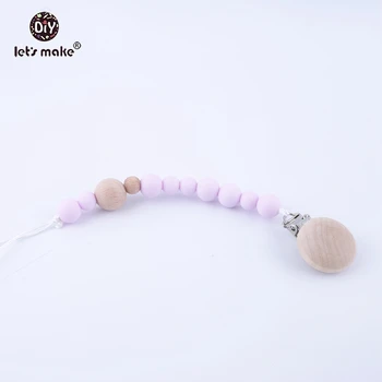 Let's Make Baby Teethers Pacifier Clips Activity Gym Toys Silicone With PBA Free Beads Toddler Holder Kid Sensory Purple Beads
Let's Make Baby Teethers Pacifier Clips Activity Gym Toys Silicone With PBA Free Beads Toddler Holder Kid Sensory Purple Beads