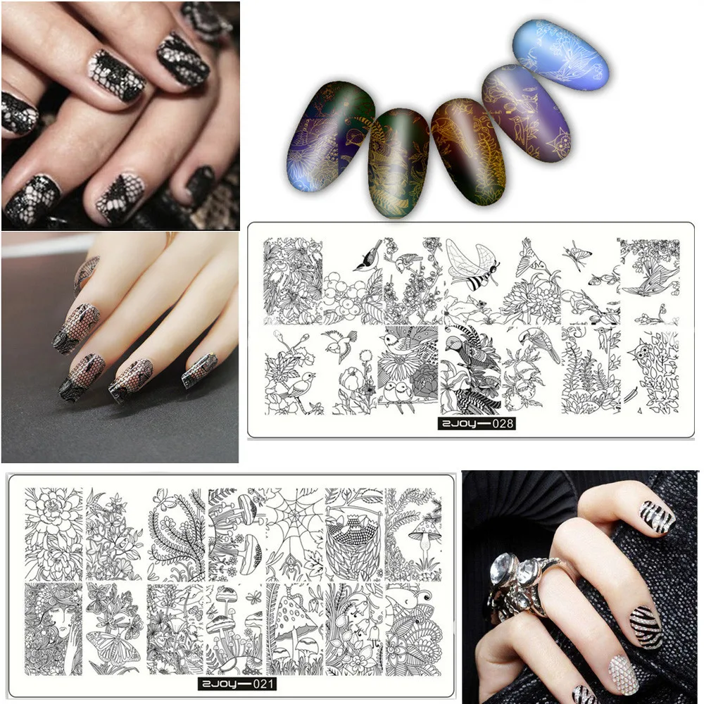 Pattern DIY Nail Art Image Stamp Stamping Plates Manicure Template Nails Accessories Manicure Stencil Tools
Pattern DIY Nail Art Image Stamp Stamping Plates Manicure Template Nails Accessories Manicure Stencil Tools