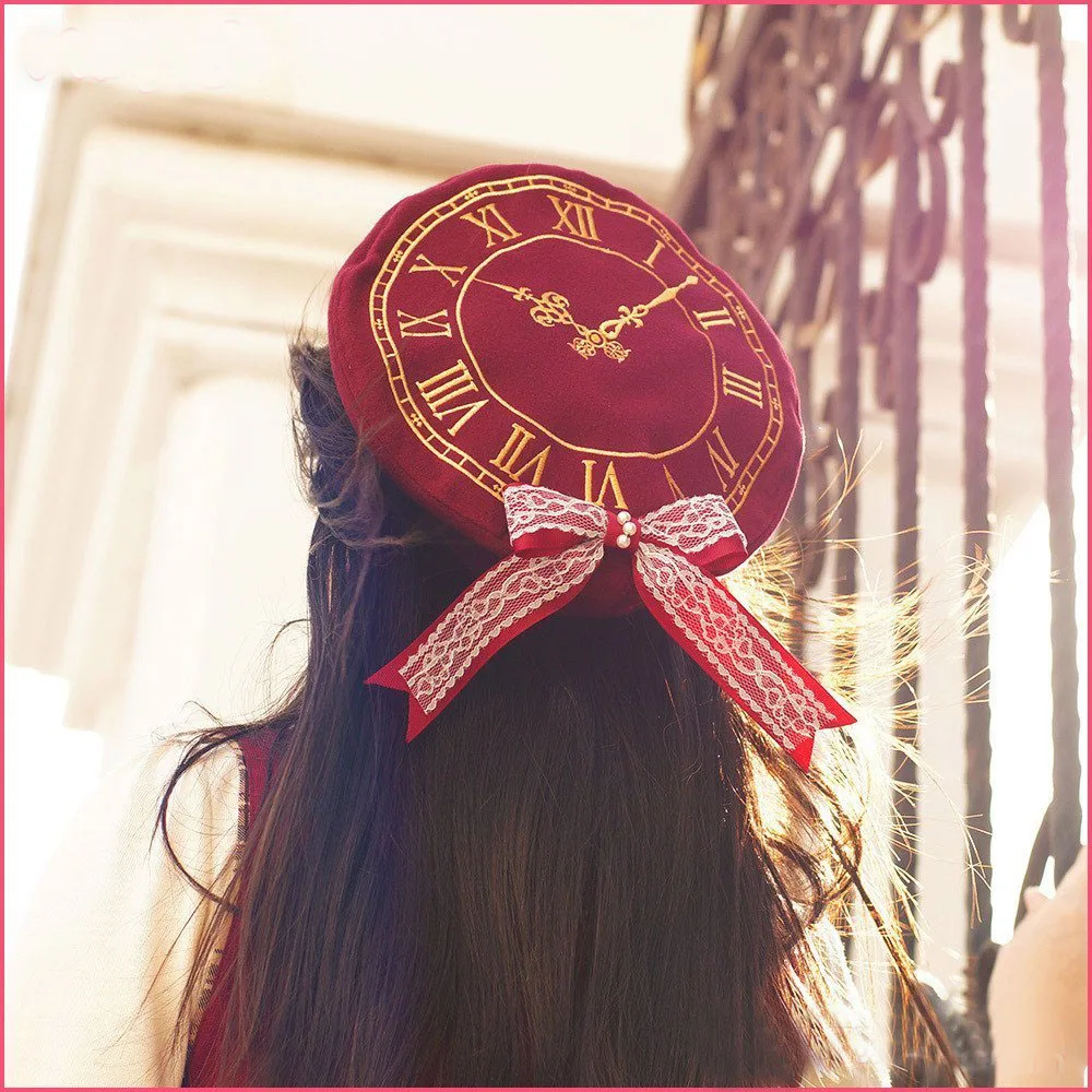 Sakura 100%Wool Beret Hat!Anime Card captor Sakura Embroidery High Quality Cap+Bowknot in stock free shipping
Sakura 100%Wool Beret Hat!Anime Card captor Sakura Embroidery High Quality Cap+Bowknot in stock free shipping