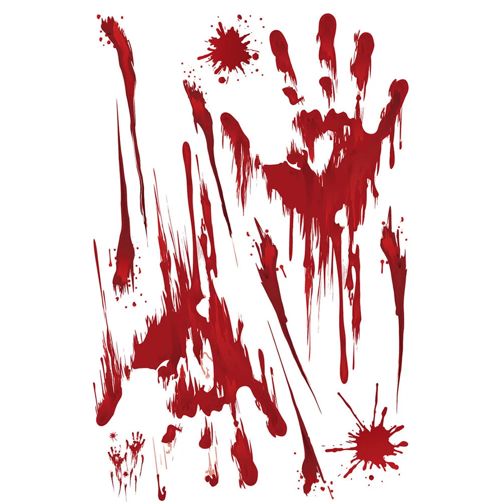 1 Pcs Wall Sticker Handprint Vivid Simulation Scary Sticker Blood Splatter Gory Sticker Wall Decor for Halloween Haunted House
1 Pcs Wall Sticker Handprint Vivid Simulation Scary Sticker Blood Splatter Gory Sticker Wall Decor for Halloween Haunted House