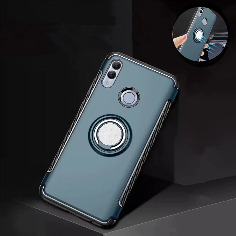For Huawei Honor 10 Lite Shockproof Armor Car Magnetic Finger Ring Full Cover For P Smart 2019 Rubber Stand Holder Case Capa
For Huawei Honor 10 Lite Shockproof Armor Car Magnetic Finger Ring Full Cover For P Smart 2019 Rubber Stand Holder Case Capa
