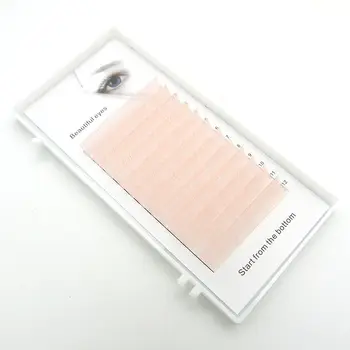 HBZGTLAD New C/D curl 0.07/0.1mm 8/14mm false lashes light pink eyelash individual colored lashes Faux volume eyelash extensions
HBZGTLAD New C/D curl 0.07/0.1mm 8/14mm false lashes light pink eyelash individual colored lashes Faux volume eyelash extensions