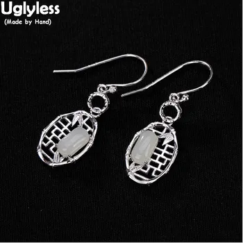 Uglyless Real 925 Silver Grilles Earrings Pendants Sets for Women Natural Jade Jewelry Set Panda Favorite Bamboo Earrings Hollow
Uglyless Real 925 Silver Grilles Earrings Pendants Sets for Women Natural Jade Jewelry Set Panda Favorite Bamboo Earrings Hollow