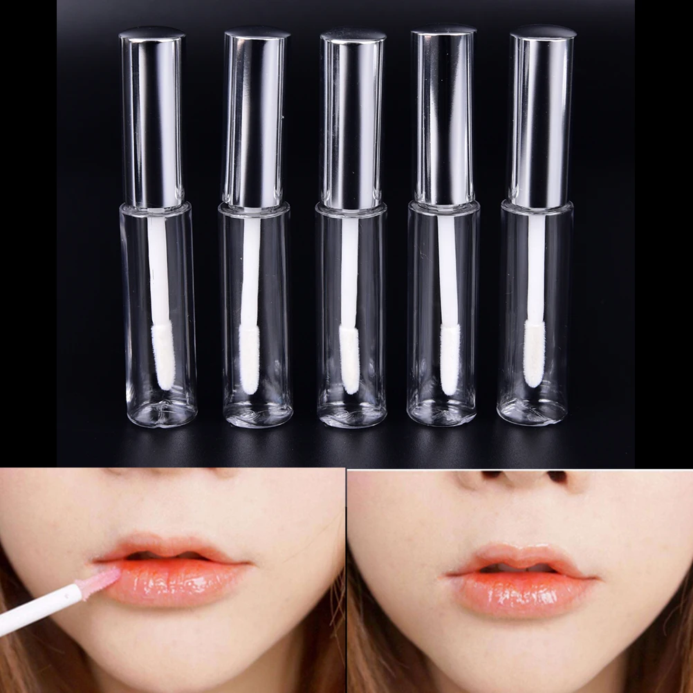 1Pc Silver 8.5ml Pretty Empty Lip Gloss Tube Lip Balm Bottle Container Beautiful Tool Mini Refillable Bottles Lipgloss Tube
1Pc Silver 8.5ml Pretty Empty Lip Gloss Tube Lip Balm Bottle Container Beautiful Tool Mini Refillable Bottles Lipgloss Tube
